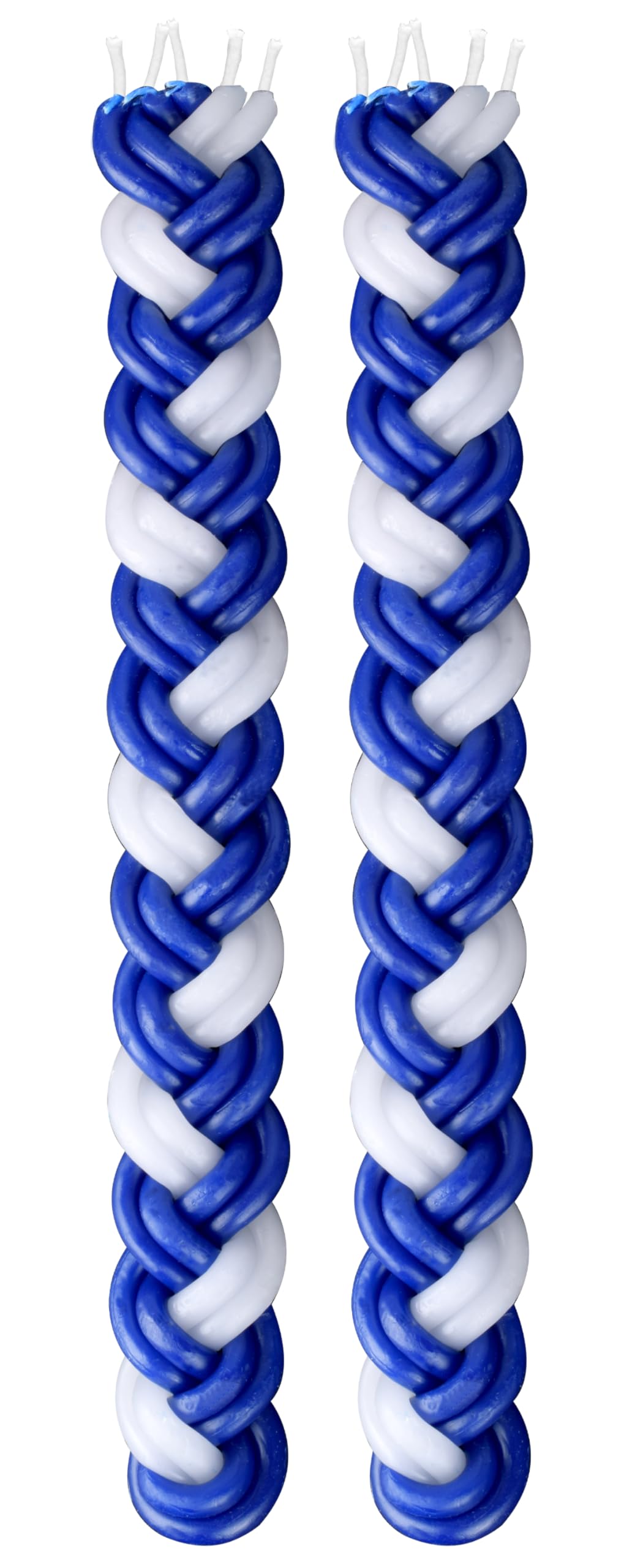 Amazon.com: Ner Mitzvah Braided Havdalah Candle - 2-Pack - Blue